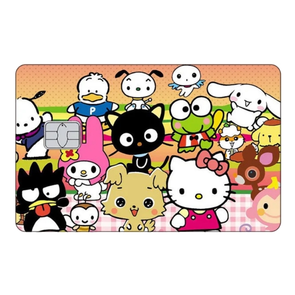 💚2/$20 Sanrio Credit Card Skin Sticker